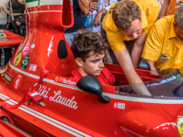 El accidente de Leclerc con el Ferrari de Lauda fue por una falla en los frenos