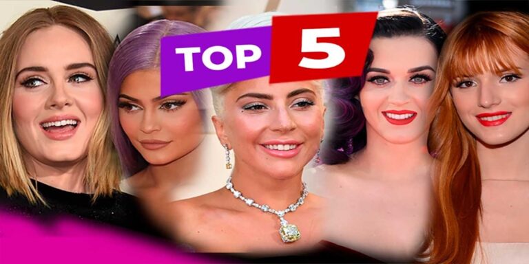 Top 5 Famosas que no reconocerías sin maquillaje
