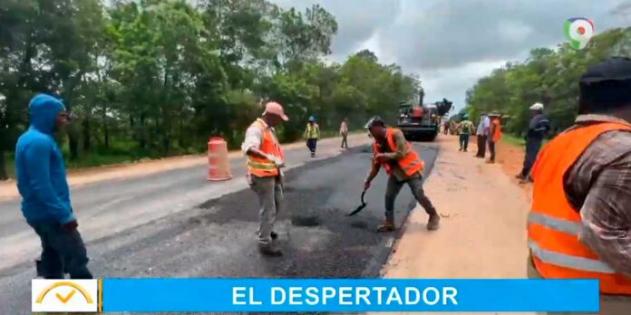 Controversia por sustitución de asfalto en Carretera de Samaná | El Despertador SIN