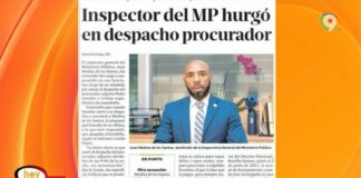 Cancelan a inspector general del MP por espionaje