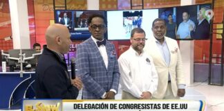 Congresistas de EE.UU se unen a senadores dominicanos