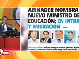 Nuevo ministro de educación