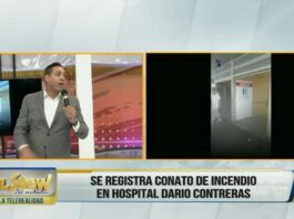 Incendio en Hospital Dr. Ney Arias Lora