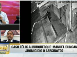 Panel especial Caso: Félix Alburquerque – Manuel Duncan