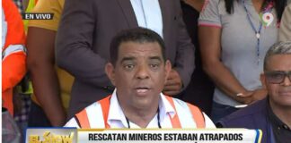 Rescatan a mineros de Maimón