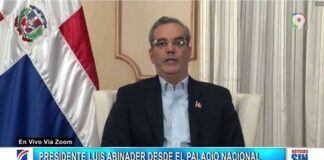 Abinader dijo que no se tiene estimado de daños dejados tras paso de Fiona