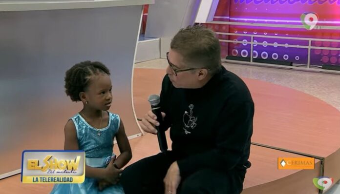La pequeña Sheirelis da mensaje a niños afectados por huracán Fiona en El Show del mediodía