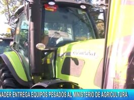 Abinader entrega 235 maquinarias al Ministerio de Agricultura/Primera Emisión SIN