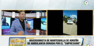 Inversionista de Mantequilla le quita ambulancia