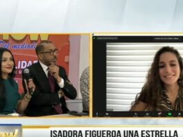 Entrevista exclusiva a Isadora Figueroa en El Show del Mediodía