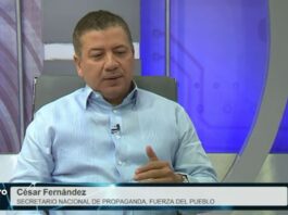 Ing. Cesar Fernández Dirección Política de la Fuerza del Pueblo en Encuentro Extra