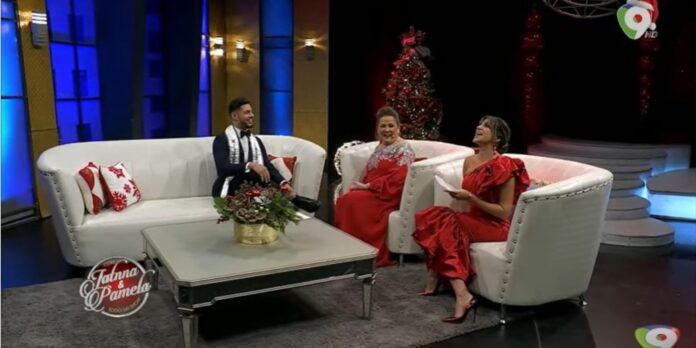 Mister International Manu Franco Celebra la Navidad junto a Jatnna y Pamela Todo un Show