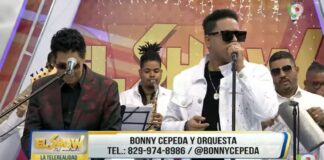 Presentación Bonny Cepeda en El Show del Mediodía
