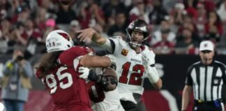 Tom Brady lidera remontada de los Buccaneers ante los Cardinals