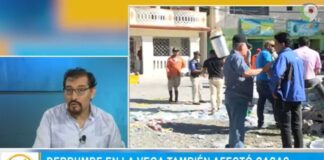 Derrumbe en La Vega, también afecto casas
