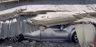 Embarazada entre los atrapados en escombros tras derrumbe de edificio en La Vega