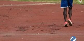 Malas condiciones en pista de atletismo | Nuria Piera