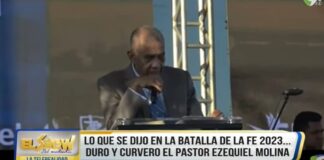 Pastor Ezequiel Molina le manda mensaje a los políticos | El Show del Mediodía