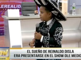 Reinaldo Disla El Rancherito, regalos de Reyes en El Show del Mediodía