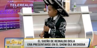 Reinaldo Disla El Rancherito, regalos de Reyes en El Show del Mediodía