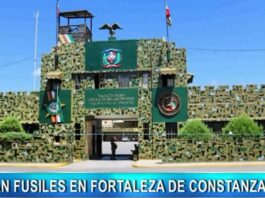 Roban fusiles en Fortaleza Carlos A. Castillo Pimentel del municipio Constanza