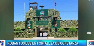 Roban fusiles en Fortaleza Carlos A. Castillo Pimentel del municipio Constanza