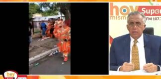 Ciudadana agrede a otro en el carnaval de la Vega