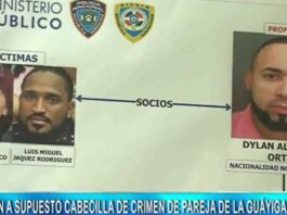 Capturan a presunto cabecilla del crimen de pareja de Guáyiga