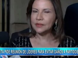 Margarita Cedeño hace un llamado a los partidos tras lo sucedido con el PLD