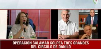 Rueda de prensa desde la casa nacional del PLD