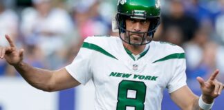 Aaron Rodgers, de Jets, dice que juego ante Miami puede ser el último en su carrera