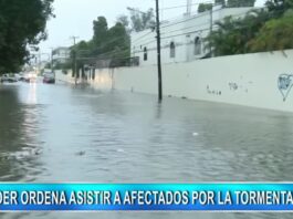 Abinader establece ayuda para afectados por tormenta