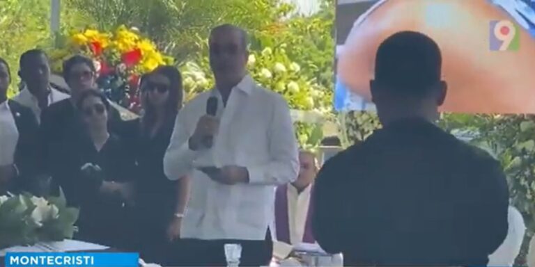 Abinader da ultimo adiós a gobernadora de Montecristi | Primera Emisión SIN