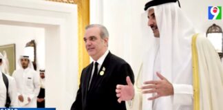 Abinader y el Emir de Qatar dialogan sobre vuelos directos a RD