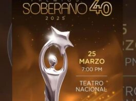 Acroarte celebrará en marzo 40 años de Premios Soberano 2025