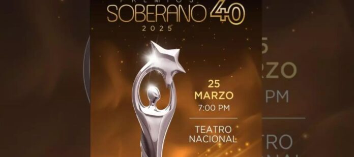 Acroarte celebrará en marzo 40 años de Premios Soberano 2025