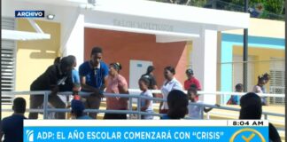 adp año escolar iniciará con “crisis”