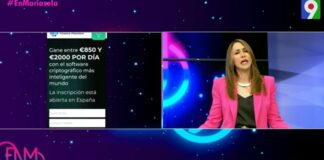 Advertencia sobre estafa que vincula imagen de Amelia Vega y reconocidos medios