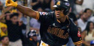 Águilas remontan en el octavo y quedan solas en el cuarto lugar al vencer 5-4 al Licey