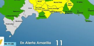 alerta por las fuertes lluvias