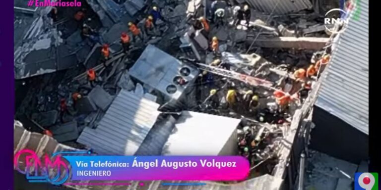 Ángel Augusto Volquez relata la desesperación que vivió en colapso de techo del Jet Set | Esta Noche Mariasela