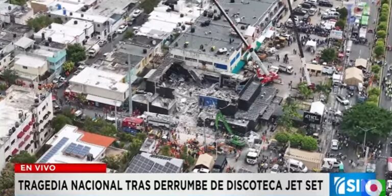 Aumentan a 124 las víctimas en tragedia de discoteca Jet Set | Primera Emisión SIN