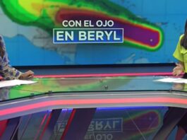 Avanza la tormenta Beryl y COE eleva provincias en alerta