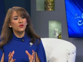 Candidata a la Vicepresidencia por el partido PLD “Zoraima Cuello