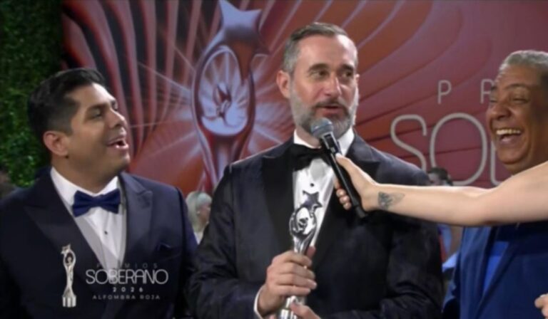 Carlos Sánchez “Feliz por los nuevos talentos” | Alfombra Roja Premios Soberano 2026