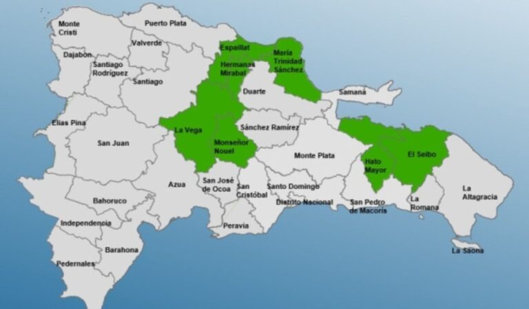 COE emite el nivel de alerta verde para 07 provincias