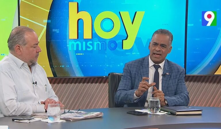 Contundente entrevista con Yoel Santos en Hoy Mismo