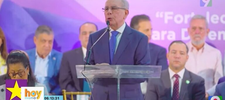 Danilo Medina habló “Lo que dijo y no dijo” | Hoy Mismo