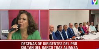Decenas de dirigentes del PRD saltan del barco tras alianza