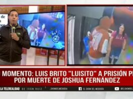 Dictan tres meses de prisión preventiva a “Luisito” por muerte de Joshua Fernández